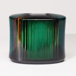 Sako Ryuhei, Silver Incense Container with Chamfer Design, 2022