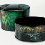 Sako Ryuhei, Silver Incense Container with Chamfer Design, 2022