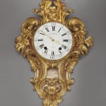 Nicolas Brindeau, A Louis XV cartel clock of fourteen day duration, by Brindeau à Paris, case by the Robert Osmond,...