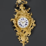 Louis Jouard , A large Louis XV figural cartel clock by Louis Jouard, case by Jean-Joseph de Saint-Germain, Paris, date...