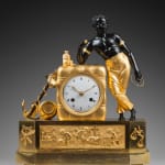 Jean-Simon Deverberie (attributed to), An Empire clock “The Sailor” attributed to Jean-Simon Deverberie, Paris, date circa 1805-10