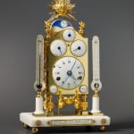 Manière, A Louis XVI lyre clock by Manière, Paris, date circa 1785