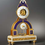 Darlot (D’Arlot), A Directoire skeleton clock of eight day duration by Darlot , Paris, date circa 1793-95