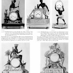 Unknown, An Empire mantel clock 'La Nourrice Africaine or the African Nursemaid', housed in a case after a design by...