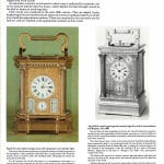 Victorien Boseet , A French grande sonnerie, calendar, moon phase, thermometer and barometer and fly-back carriage clock by Victorien Boseet...
