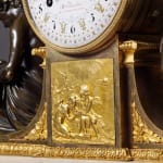 Jean-Simon Bourdier , A Louis XVI figural clock by Jean-Simon Bourdier, Paris, date circa 1790
