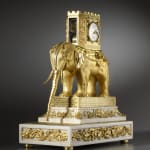 Hubert Martinet, A very important George III automaton elephant clock by Hubert Martinet, London, date circa 1770