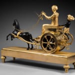 Jean-Simon Deverberie (attributed to), An Empire chariot clock, attributed to Jean-Simon Deverberie, Paris, date circa 1800