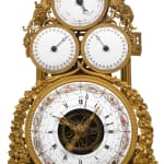 François -Joseph Hartmann, A Republican multi-dial automata clock conceived and made by François -Joseph Hartmann , Paris, dated between 22nd...
