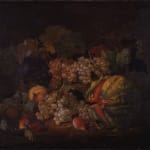 Samuel Jakob Beck (attributed), A pair of German 18th Century still-lifes with fruit attributed to Samuel Jakob Beck