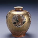 Satsuma, A set of three Satsuma pieces, Japan, date circa 1880-1910