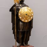 Gérard-Jean Galle (attributed to), A late Empire mantel Clock representing Pallas Athena attributed to Gérard-Jean Galle , Paris, date circa...