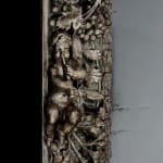 A HIGHLY IMPORTANT CHARLES II CARVED AND SILVERED MIRROR, ENGLISH, CIRCA 1685