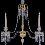A HIGHLY IMPORTANT PAIR OF GEORGE III WALL LIGHTS, ENGLISH, CIRCA 1805