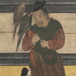 A PAIR OF SIX-FOLD BYŌBU (SCREENS) DEPICTING THE HORSE STABLE, JAPAN, MOMOYAMA (1573 - 1615) - EDO PERIOD (1603 -...