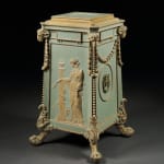 THE NEWBY HALL PLATE WARMER PEDESTAL, English, circa 1785