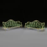 A PAIR OF IRISH GEORGE II MAHOGANY ARMCHAIRS, Irish, circa 1750