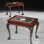 A PAIR OF IRISH GEORGE II MAHOGANY ARMCHAIRS, Irish, circa 1750