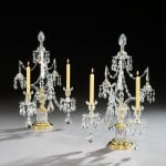 THE CRICHEL JASPER CANDELABRA, English, circa 1785
