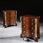 A PAIR OF IRISH GEORGE II MAHOGANY ARMCHAIRS, Irish, circa 1750