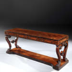 A PAIR OF IRISH GEORGE II MAHOGANY ARMCHAIRS, Irish, circa 1750