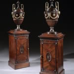 A PAIR OF IRISH GEORGE II MAHOGANY ARMCHAIRS, Irish, circa 1750