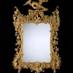 AN IRISH GEORGE II MIRROR, Irish, circa 1755