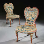 A PAIR OF IRISH GEORGE II MAHOGANY ARMCHAIRS, Irish, circa 1750