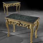 A PAIR OF IRISH GEORGE II MAHOGANY ARMCHAIRS, Irish, circa 1750