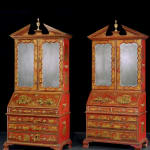 A PAIR OF IRISH GEORGE II MAHOGANY ARMCHAIRS, Irish, circa 1750