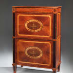 A PAIR OF IRISH GEORGE II MAHOGANY ARMCHAIRS, Irish, circa 1750