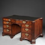 A PAIR OF IRISH GEORGE II MAHOGANY ARMCHAIRS, Irish, circa 1750