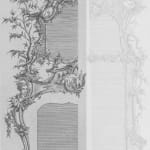 AN IRISH GEORGE II MIRROR, Irish, circa 1755