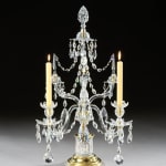 THE CRICHEL JASPER CANDELABRA, English, circa 1785