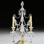 THE CRICHEL JASPER CANDELABRA, English, circa 1785