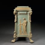 THE NEWBY HALL PLATE WARMER PEDESTAL, English, circa 1785
