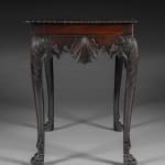 A PAIR OF IRISH GEORGE II MAHOGANY ARMCHAIRS, Irish, circa 1750