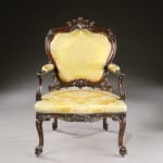 A PAIR OF IRISH GEORGE II MAHOGANY ARMCHAIRS, Irish, circa 1750