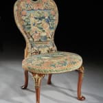 A PAIR OF IRISH GEORGE II MAHOGANY ARMCHAIRS, Irish, circa 1750