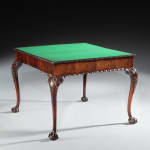 A PAIR OF IRISH GEORGE II MAHOGANY ARMCHAIRS, Irish, circa 1750