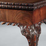 A PAIR OF IRISH GEORGE II MAHOGANY ARMCHAIRS, Irish, circa 1750