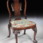 A PAIR OF IRISH GEORGE II MAHOGANY ARMCHAIRS, Irish, circa 1750