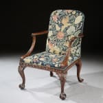 A PAIR OF IRISH GEORGE II MAHOGANY ARMCHAIRS, Irish, circa 1750