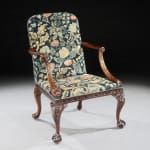 A PAIR OF IRISH GEORGE II MAHOGANY ARMCHAIRS, Irish, circa 1750