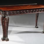 A PAIR OF IRISH GEORGE II MAHOGANY ARMCHAIRS, Irish, circa 1750