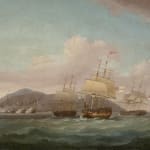 Thomas Whitcombe, The capture of the Spanish frigate Mahonesa off Cartagena by His Majesty's frigate Terpsichore, 13th October 1796: the...