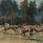 Lionel Dalhousie Robertson Edwards, RI, The stud farm