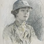 Gilbert Joseph Holiday, Sadie Bonnell, of the First Aid Nursing Yeomanry, July 1918