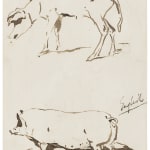 Sir Edwin Landseer, RA, Study of stags