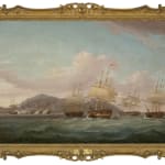 Thomas Whitcombe, The capture of the Spanish frigate Mahonesa off Cartagena by His Majesty's frigate Terpsichore, 13th October 1796: the...